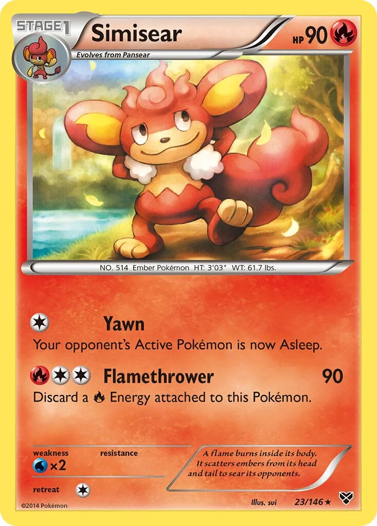 Simisear 「XY 23/146」「EN」