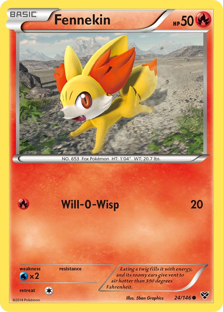 Fennekin 「XY 24/146」「EN」