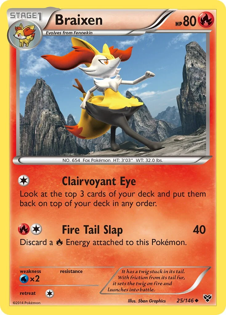 Braixen 「XY 25/146」「EN」