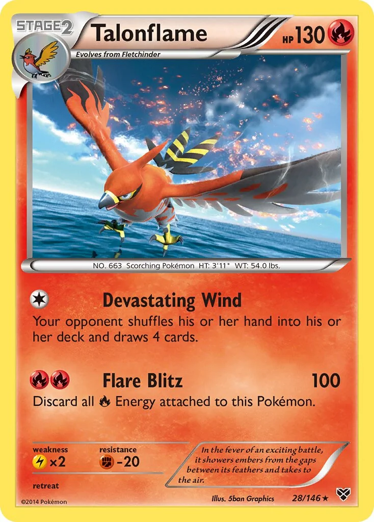Talonflame 「XY 28/146」「EN」