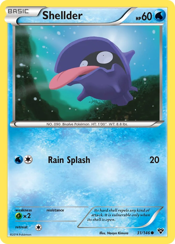 Shellder 「XY 31/146」「EN」