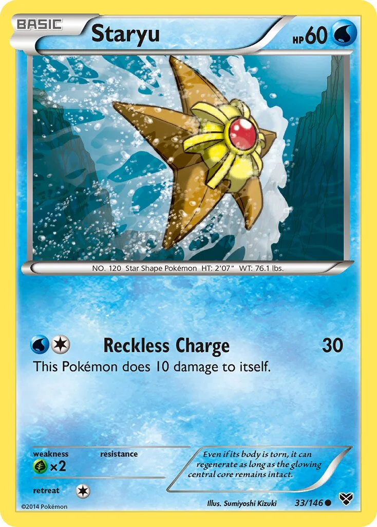 Staryu 「XY 33/146」「EN」
