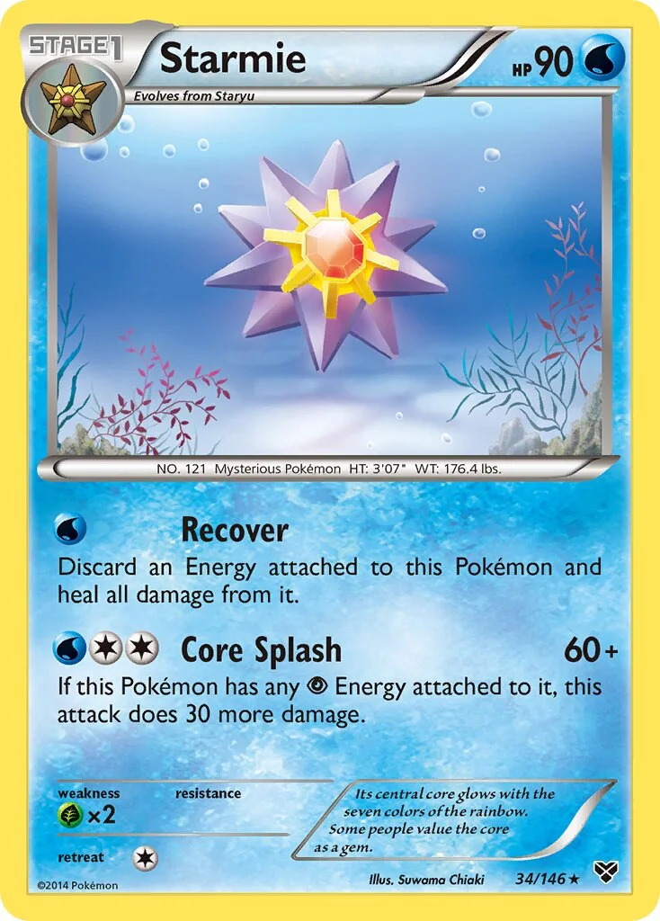 Starmie 「XY 34/146」「EN」