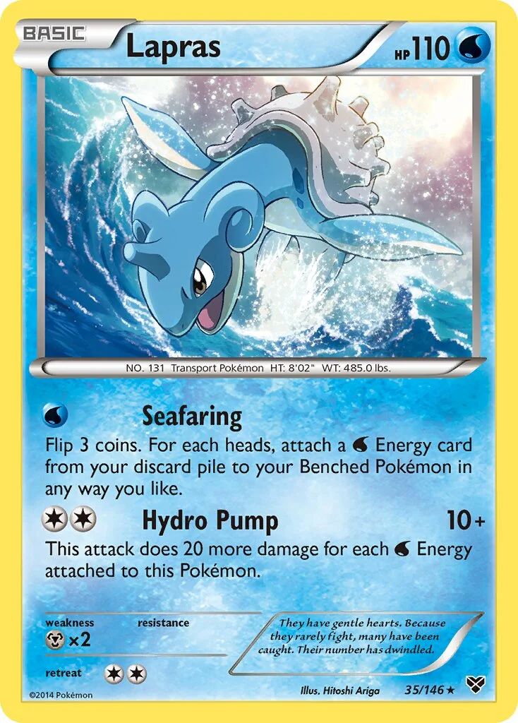 Lapras 「XY 35/146」「EN」