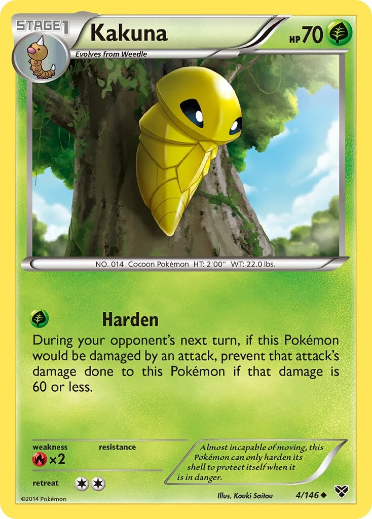 Kakuna 「XY 4/146」「EN」