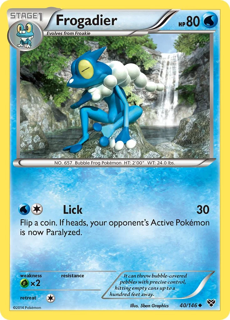 Frogadier 「XY 40/146」「EN」