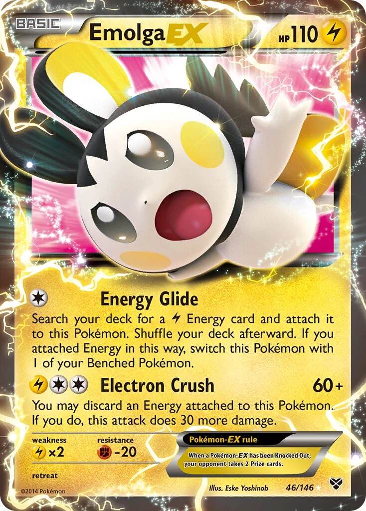 Emolga-EX 「XY 46/146」「EN」