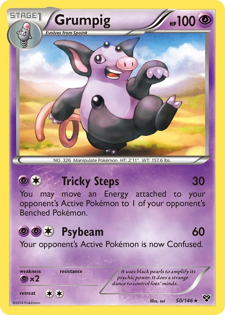 Grumpig 「XY 50/146」「EN」