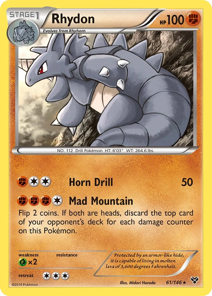 Rhydon 「XY 61/146」「EN」