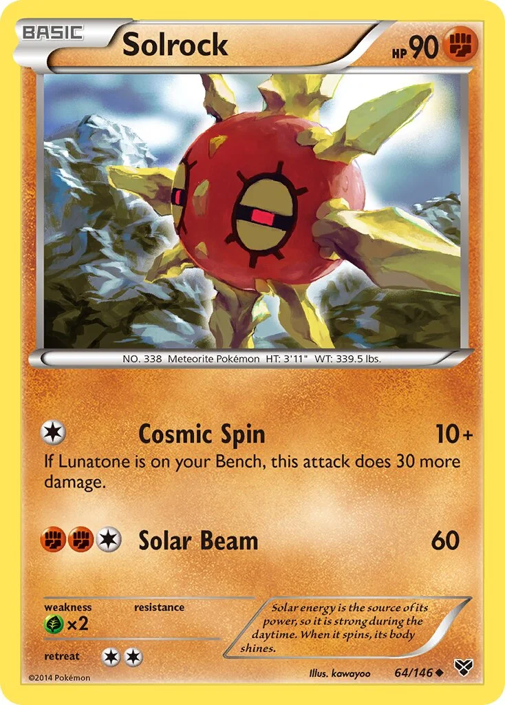 Solrock 「XY 64/146」「EN」