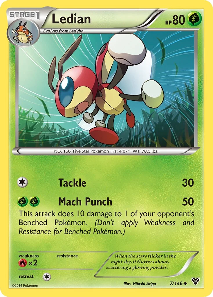 Ledian 「XY 7/146」「EN」