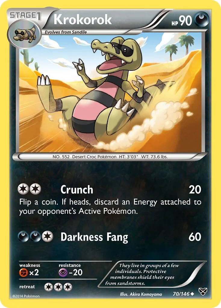 Krokorok 「XY 70/146」「EN」