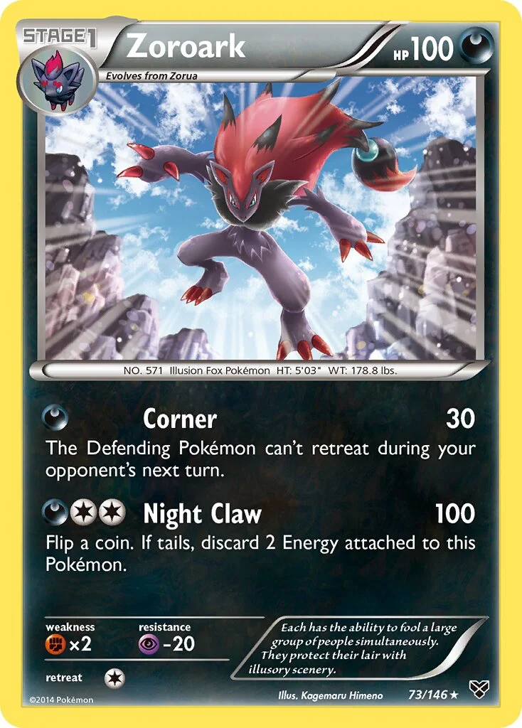 Zoroark 「XY 73/146」「EN」