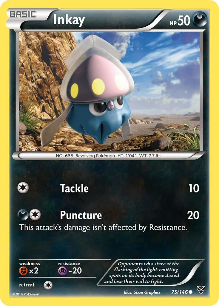 Inkay 「XY 75/146」「EN」