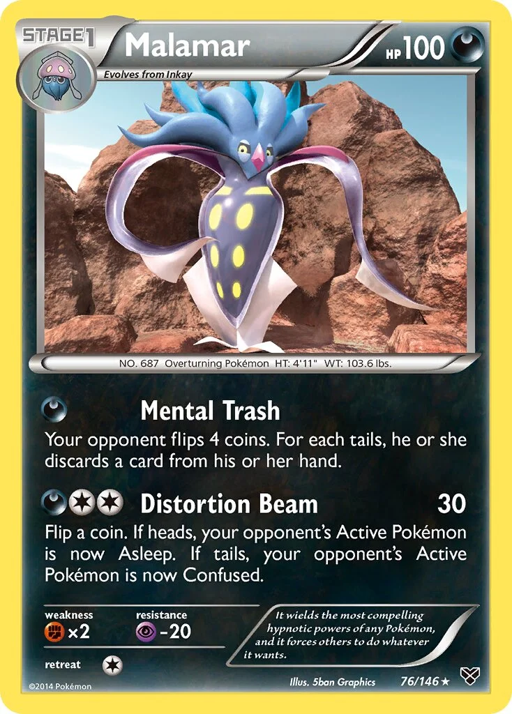 Malamar 「XY 76/146」「EN」