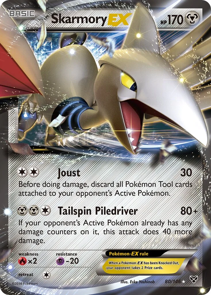 Skarmory-EX 「XY 80/146」「EN」