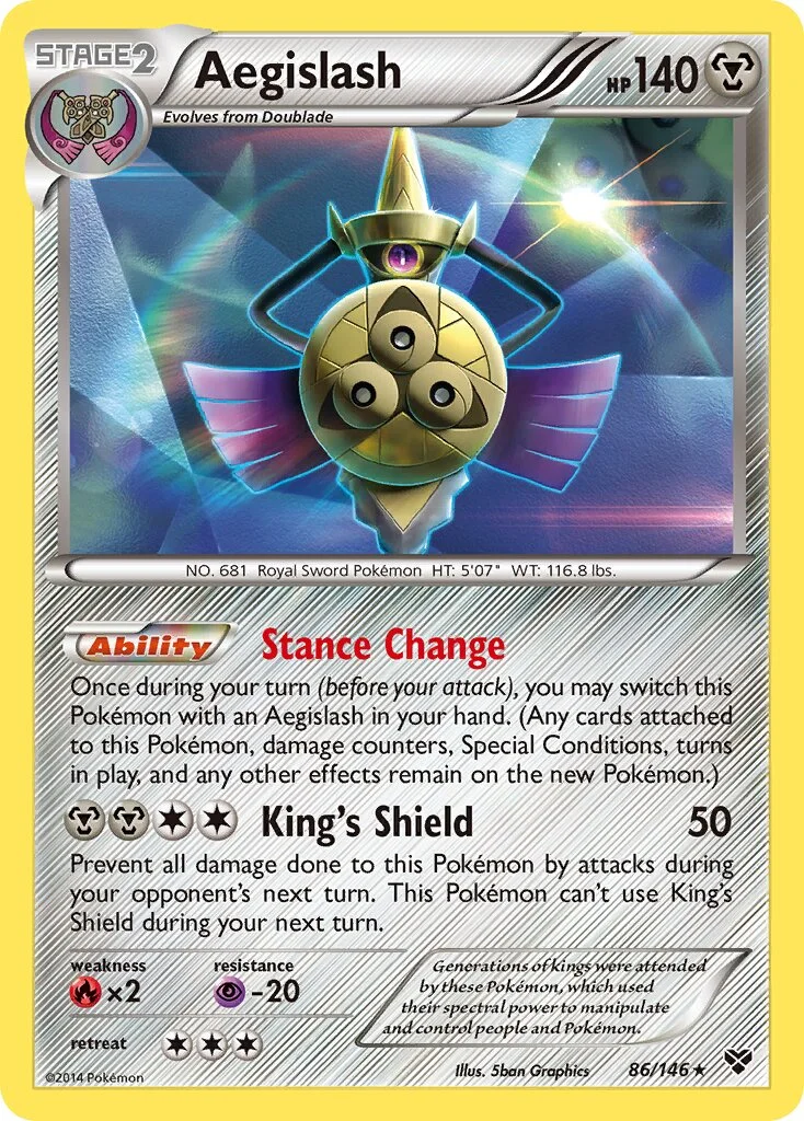 Aegislash 「XY 86/146」「EN」