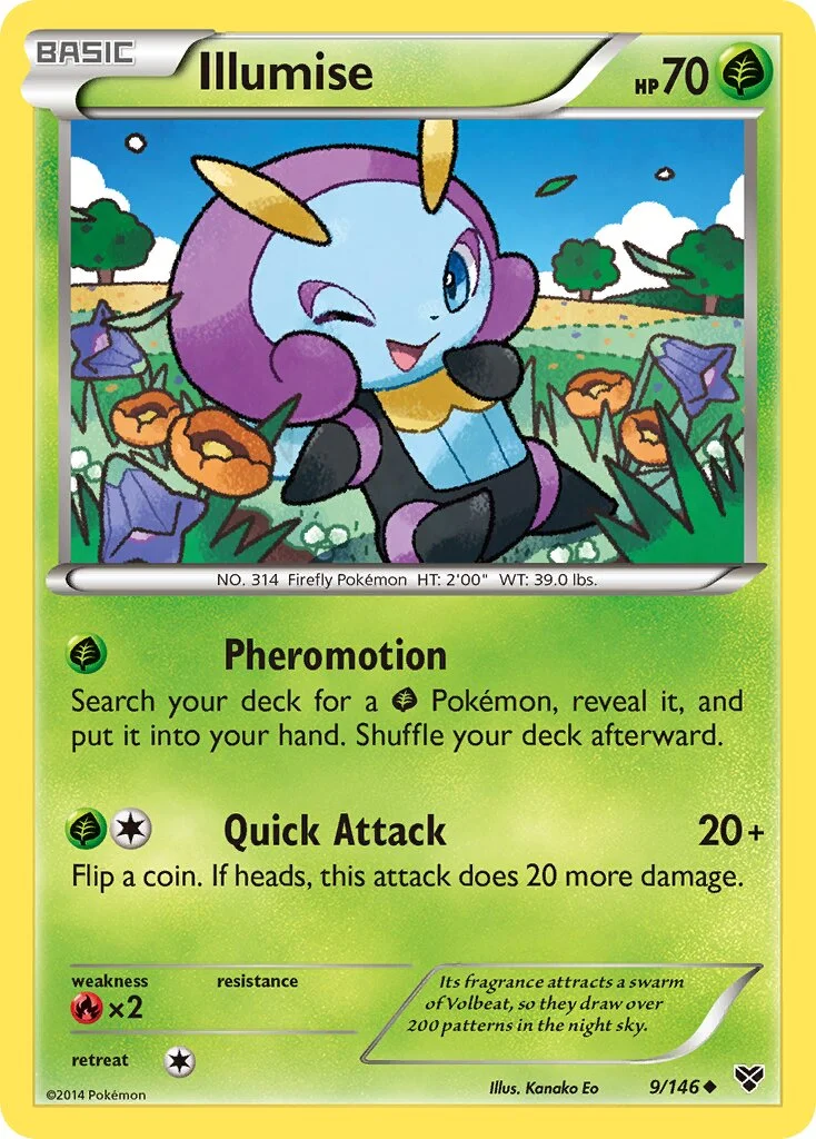 Illumise 「XY 9/146」「EN」
