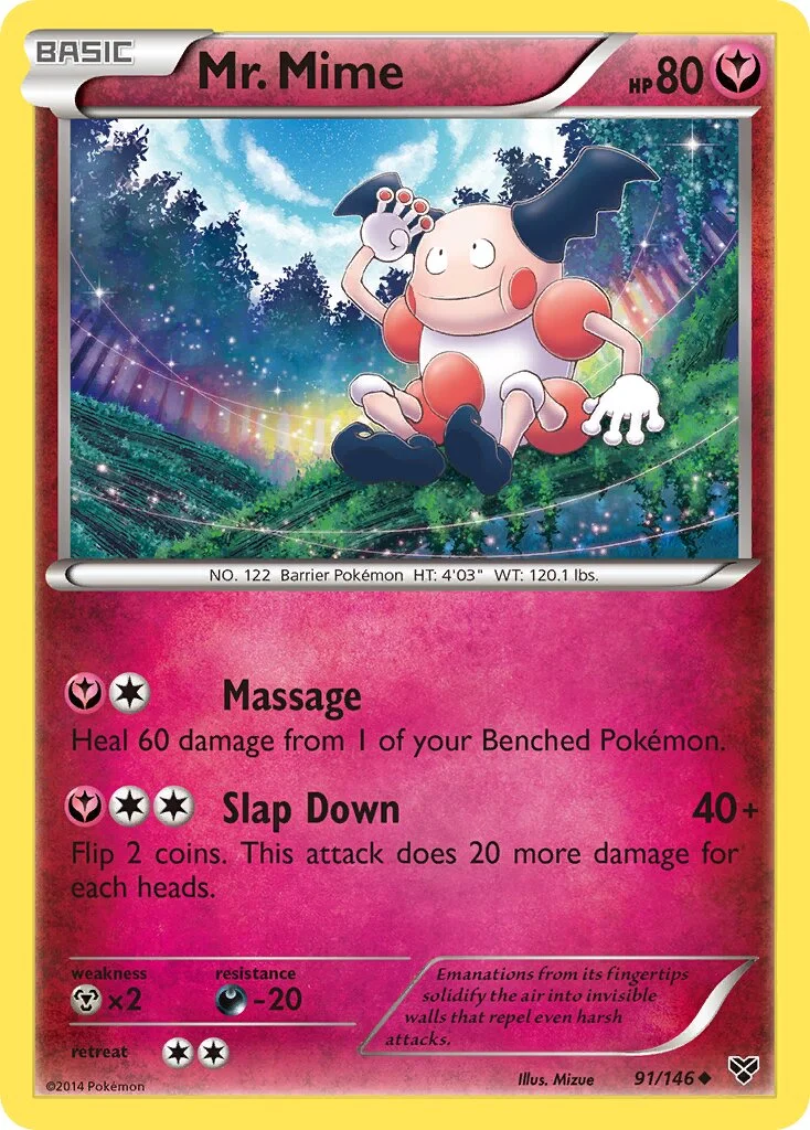 Mr. Mime 「XY 91/146」「EN」