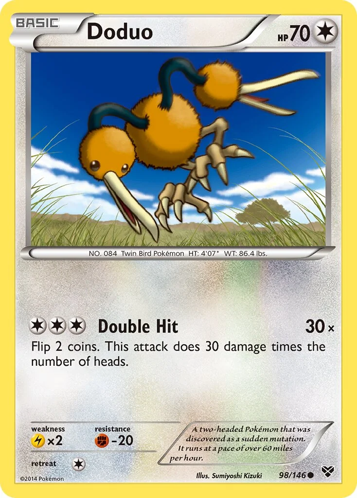 Doduo 「XY 98/146」「EN」