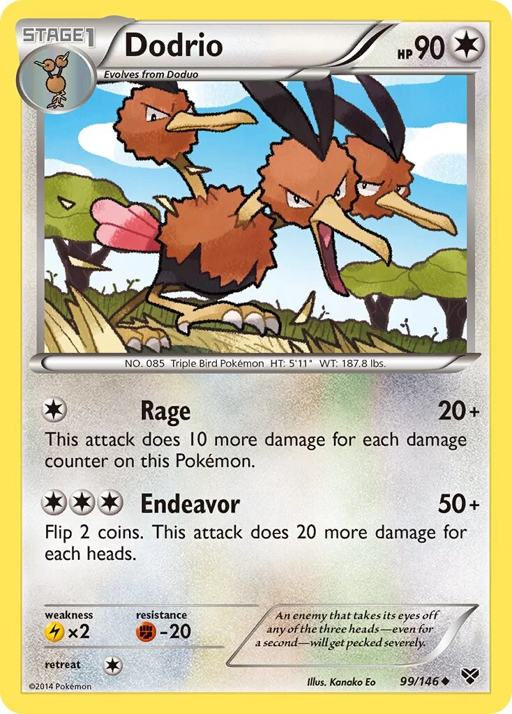 Dodrio 「XY 99/146」「EN」