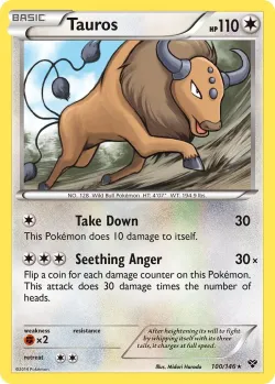 Tauros #100/146 · Pokémon
