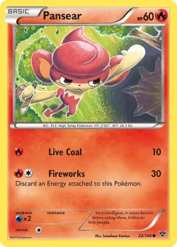 Pansear #22/146 · Pokémon