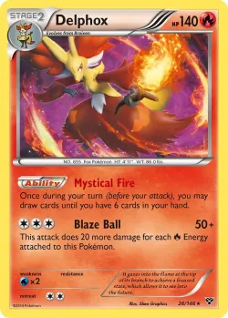 Delphox #26/146 · Pokémon