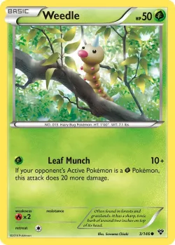 Weedle #3/146 · Pokémon