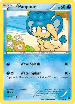 Panpour #37/146 · Pokémon