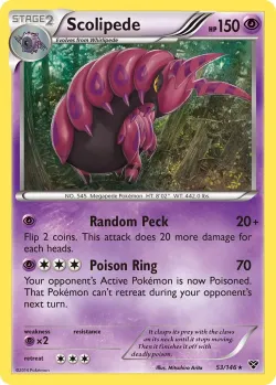 Scolipede #53/146 · Pokémon