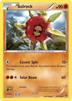 Solrock #64/146 · Pokémon