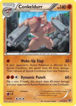 Conkeldurr #67/146 · Pokémon