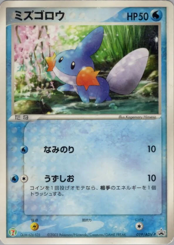 Mudkip 「ADV_PROMOS 019/ADV-P」「JP」