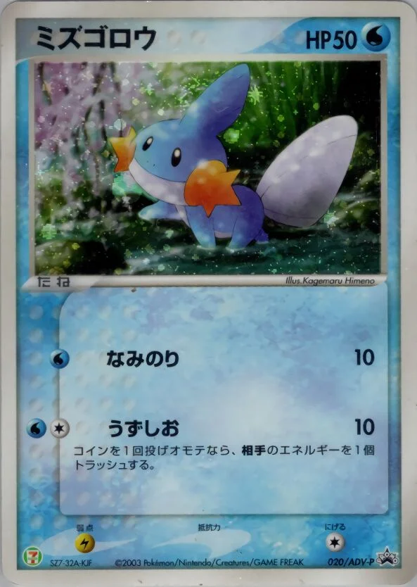 Mudkip 「ADV_PROMOS 020/ADV-P」「JP」