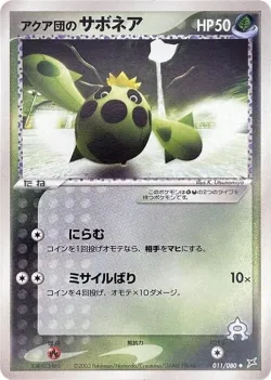 Team Aqua's Cacnea #011/080 · Pokémon