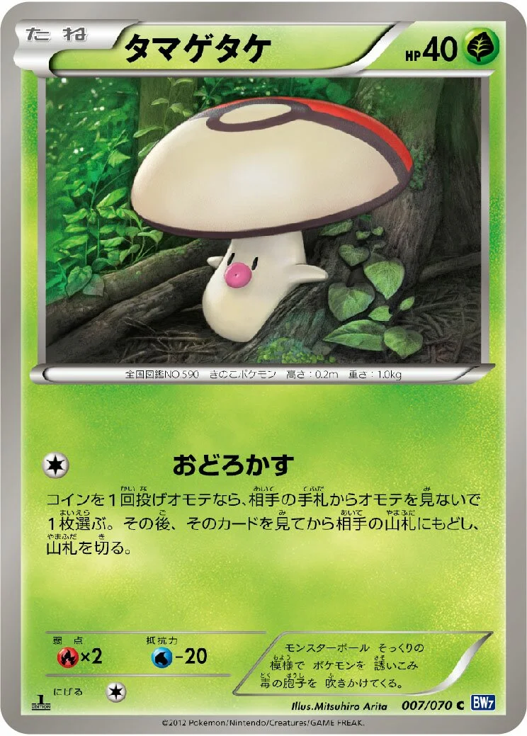 Foongus 「BW7 007/070」「JP」