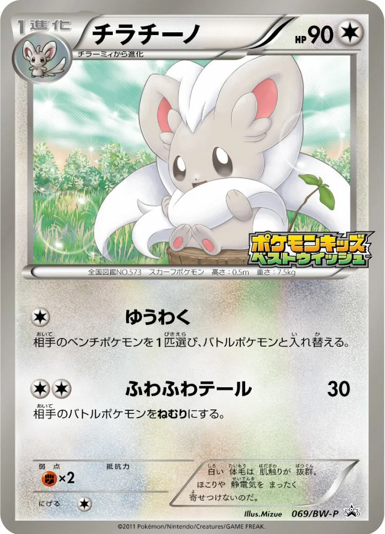 Cinccino 「BWP 069/BW-P」「JP」