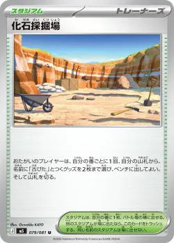 Fossil Excavation Site 「M5 079/081」「JP」