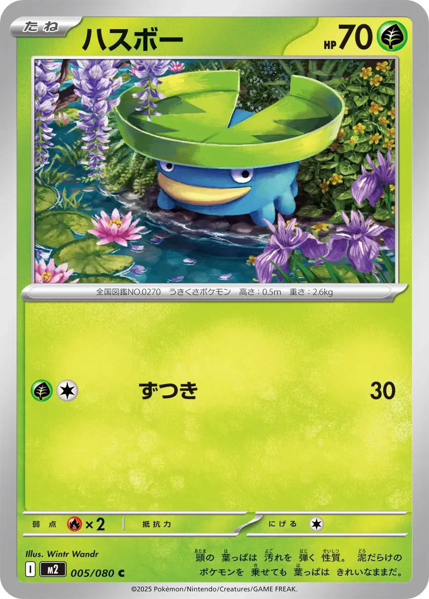 Lotad 「M2 005/080」「JP」