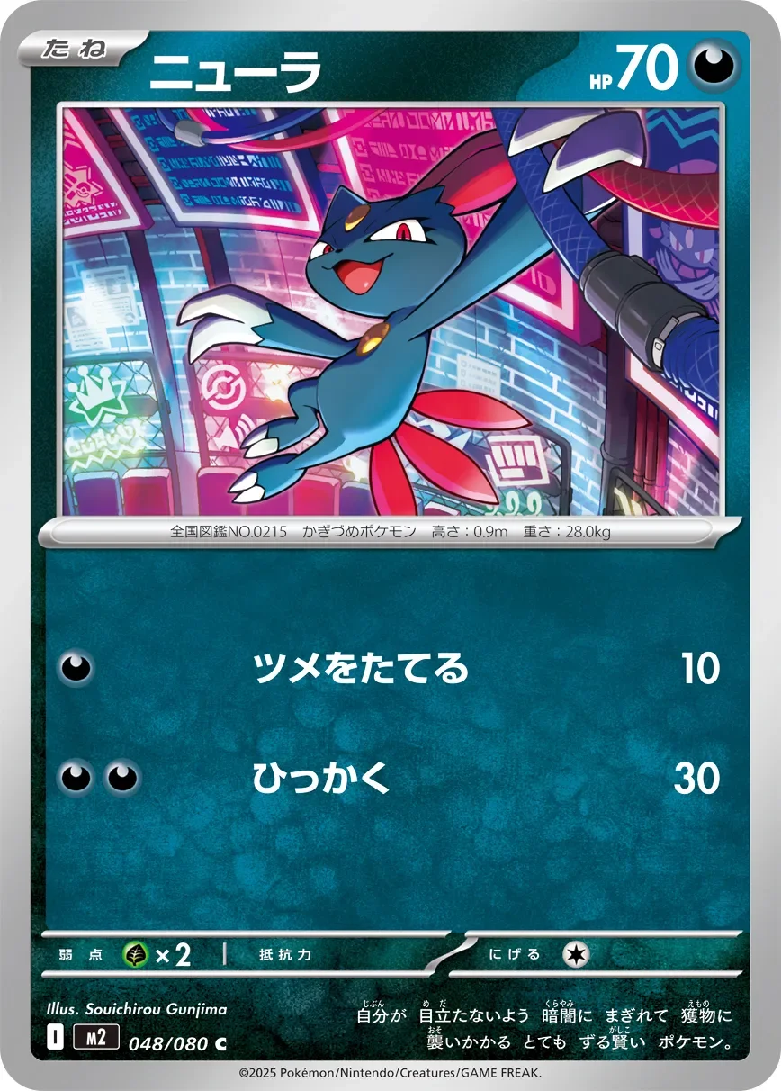 Sneasel 「M2 048/080」「JP」
