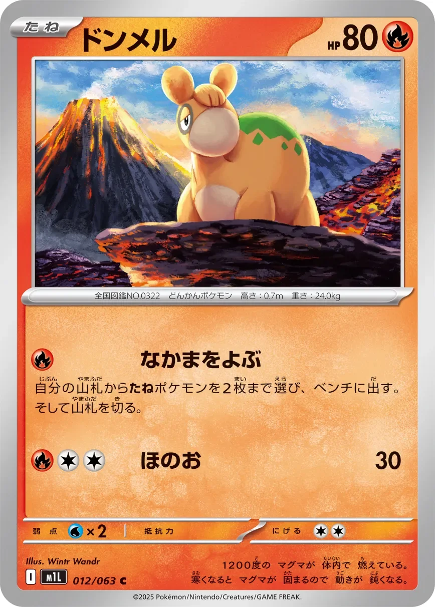 Numel 「M1L 012/063」「JP」
