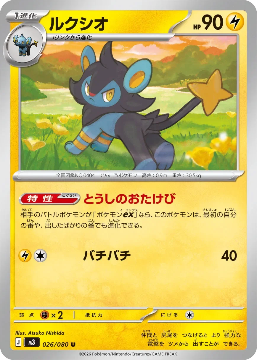 Luxio 「M3 026/080」「JP」
