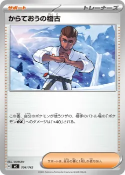 Black Belt's Training #704/742 · Pokémon