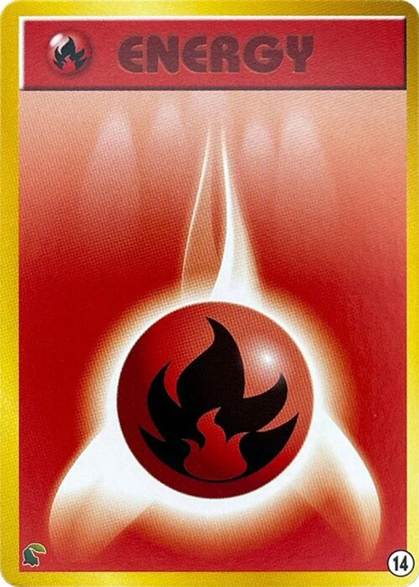Fire Energy 「INTRO_PACK_NEO_CHIKORITA 14」「JP」