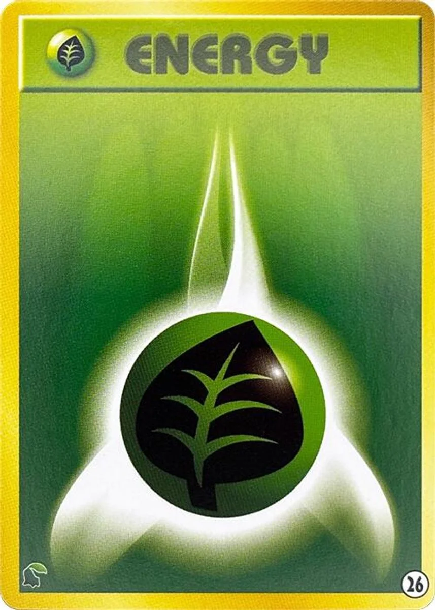Grass Energy 「INTRO_PACK_NEO_CHIKORITA 26」「JP」