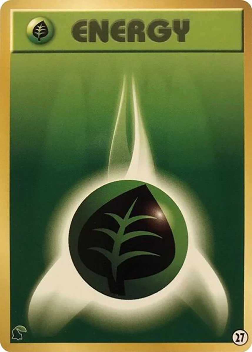 Grass Energy 「INTRO_PACK_NEO_CHIKORITA 27」「JP」