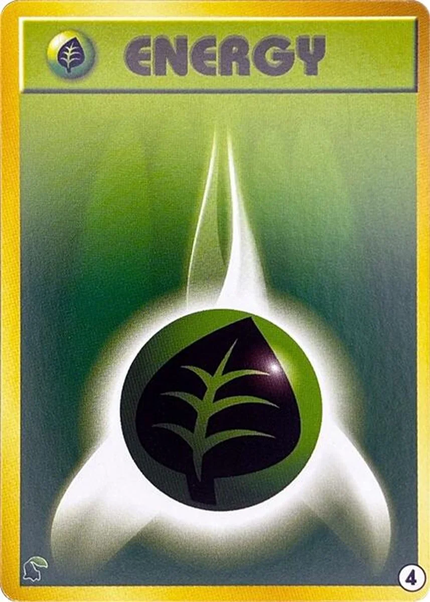 Grass Energy 「INTRO_PACK_NEO_CHIKORITA 4」「JP」