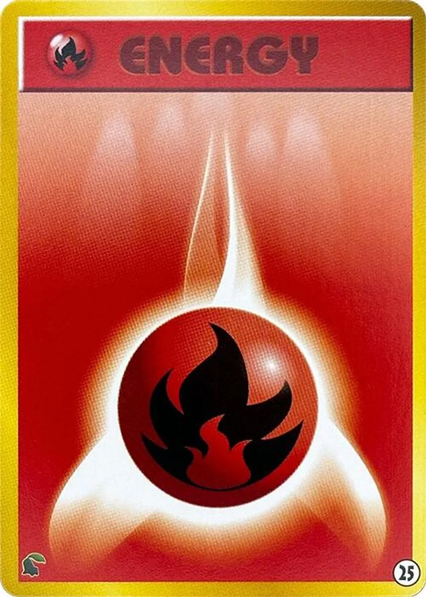 Fire Energy 「INTRO_PACK_NEO_CHIKORITA 5」「JP」