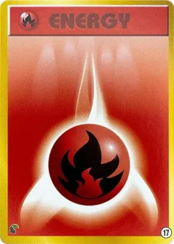 Fire Energy 「INTRO_PACK_NEO_CHIKORITA 17」「JP」